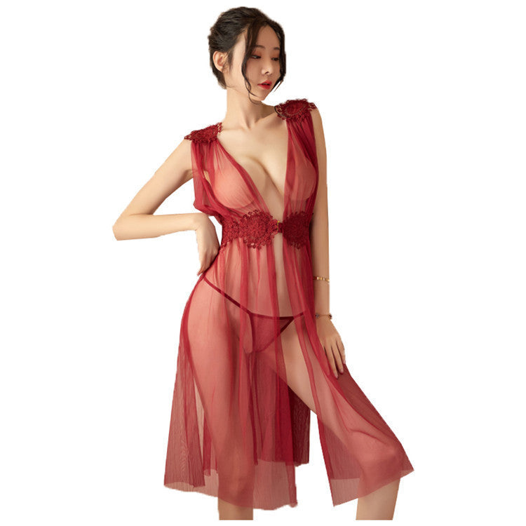 See-Through Sexy Lingerie Sexy Pajamas Passion Suit - Seprincess