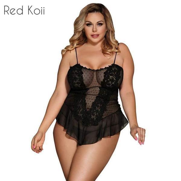 Sexy Lingerie Plus Size Lenceria Hot Sale Sleepwear - Seprincess