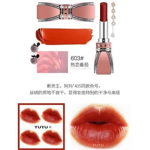 2021 Lipstick Relief Velvet Matte Lip Stick Set Waterproof Lasting Pigmented Batom Red Nude Lips Cosmetics