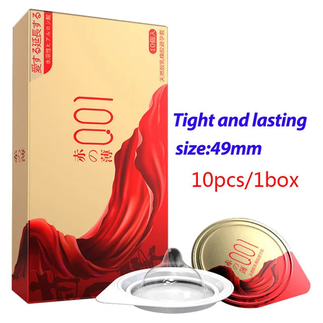 Japanese Ultra Thin Condoms For men Long Sex Hot feeling Condom Pleasure Ultrathin Latex Penis Sleeve Intimate adult products