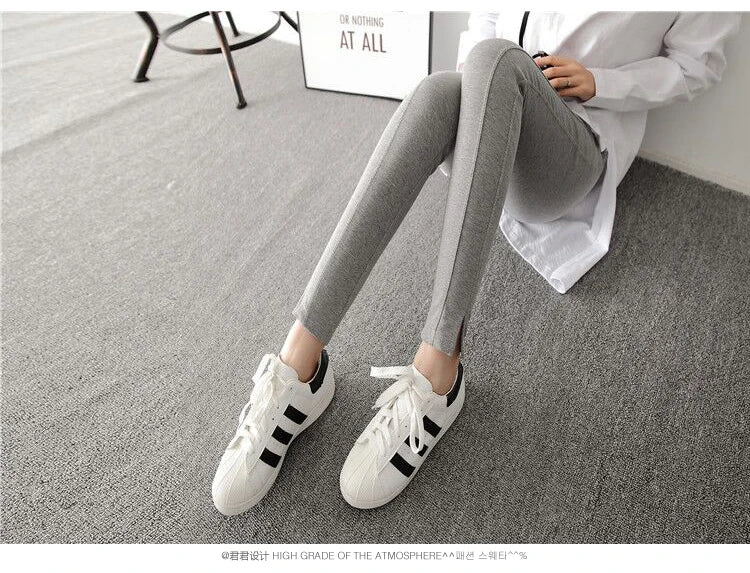 Winter Thicken Warm Cotton Plus Velvet Maternity Legging Thermal Fleece Pencil Pants for Pregnant Women Casual Pregnancy