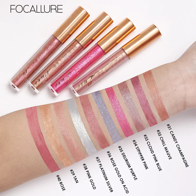 FOCALLURE Waterproof Liquid Lipstick Batom Red Velvet Lip Tint Brown Nude Matte Colourful Lipstick Makeup Cosmetics Maquiagem - Seprincess