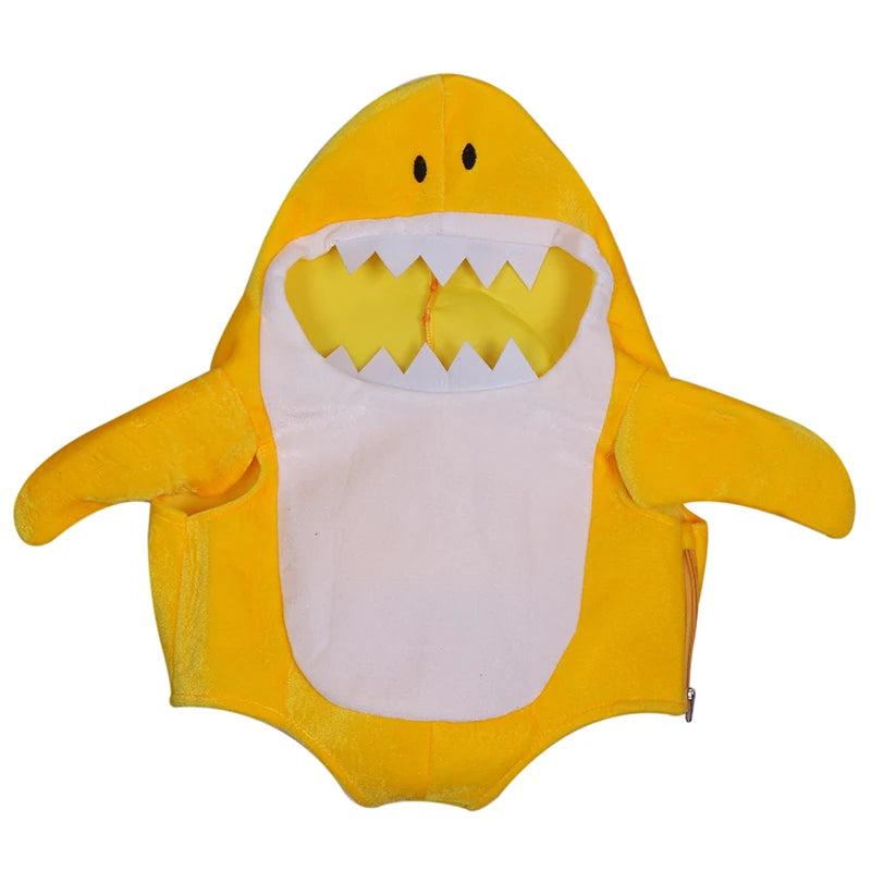 New Arrival Child Unisex Toddler Family Shark Cosplay Costume Halloween Carnival Party For Kids Costumes 3 Colors Avaiable - Seprincess