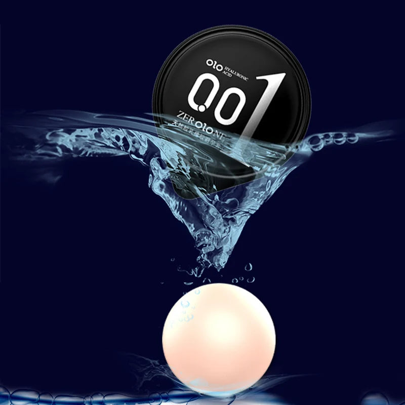 Ultra thin Condom with Big Balls Bead for men delayed ejaculation penis elongation Condoms G Spot stimulator penis sleeve - Seprincess