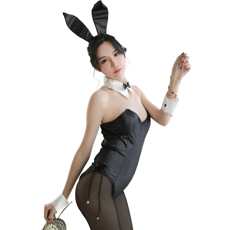 Sakurajima Mai Bunny Girl Cosplay Costume Halloween Adult Woman Senior Sister Cosplay Wig Clothes Size M/XL - Seprincess