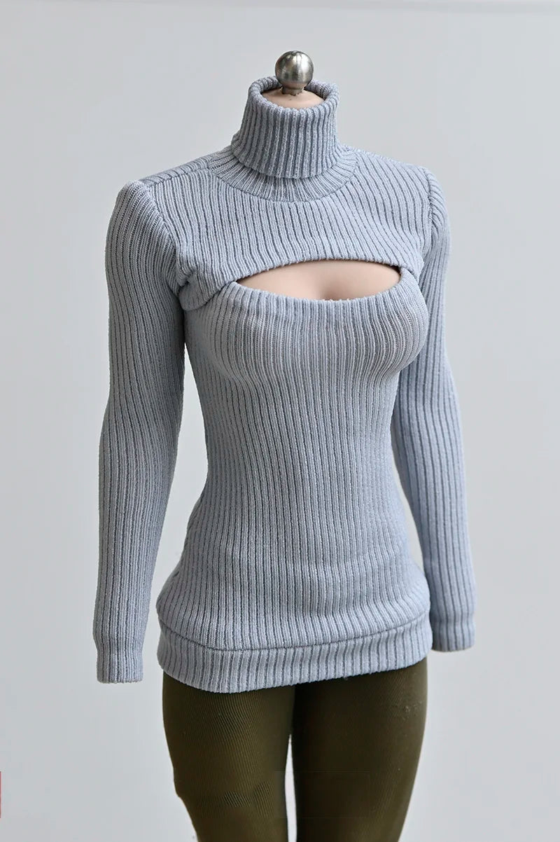 1/6 Scale Action Figure Accessories Clothing Sexy Sweater Shirt for 12 Inches TBLeague Movable Doll Female Body - Seprincess