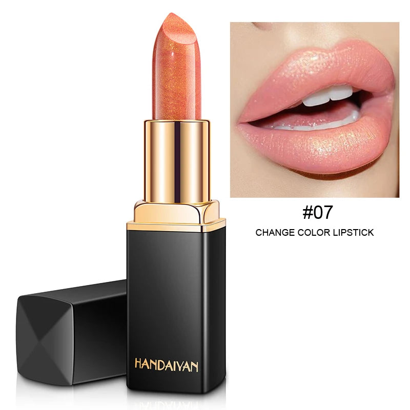 Mermaid Moisturizing Lipstick 9 Colors Waterproof Long Lasting Pigment Nude Pink Shimmer Lipstick Luxury Women Makeup Cosmetics - Seprincess