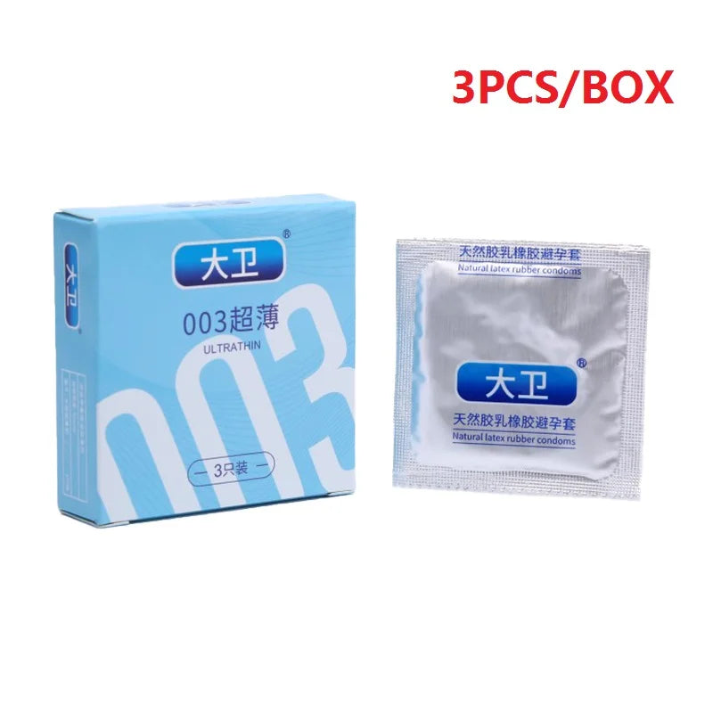 Random Condoms  Adult Large Oil Ultra Thin Condom Smooth Lubricated Condoms for Men Contraception Intimate Erotic - Seprincess