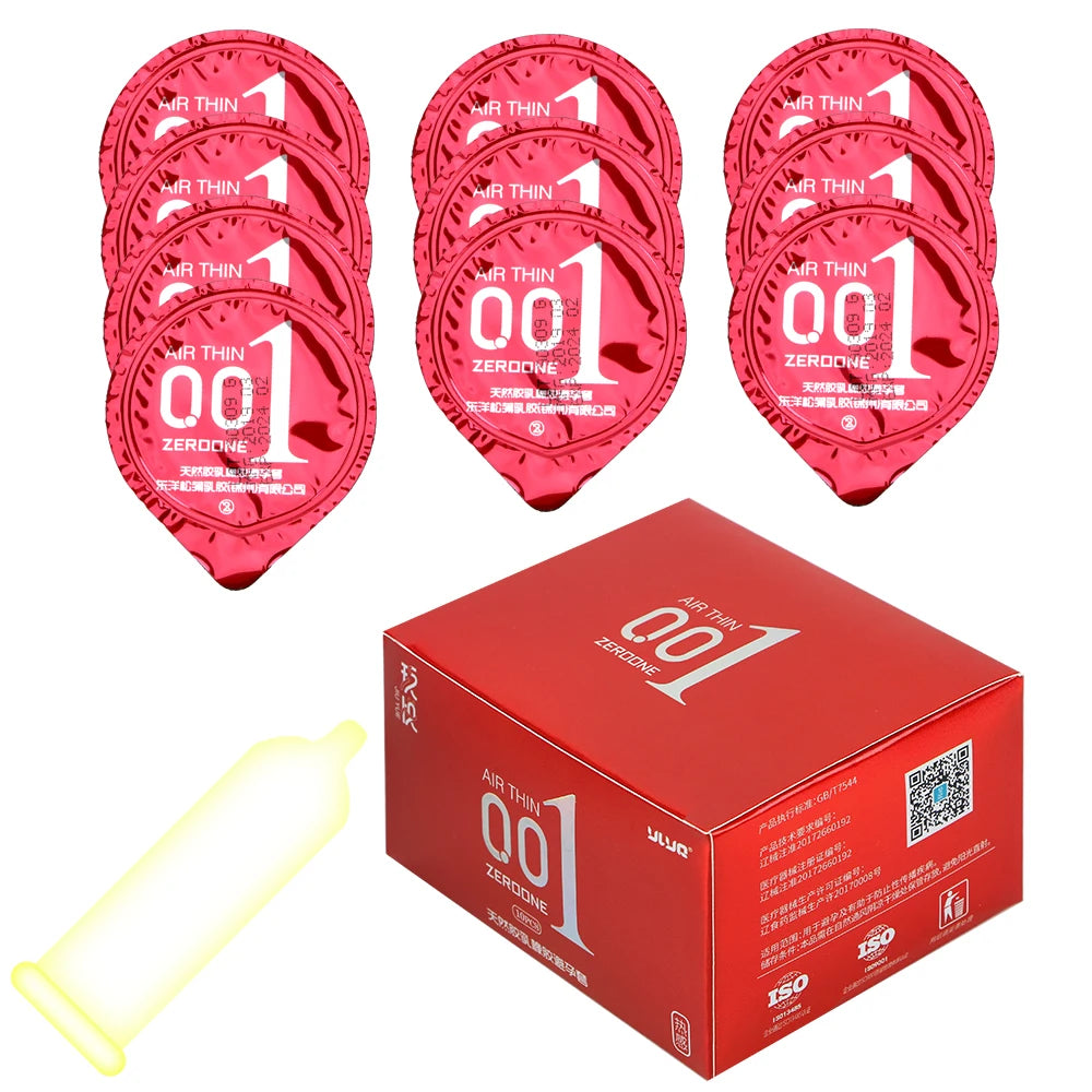 0.01 Ultra Thin Condoms For Men Long Sex Ejaculation Delay Rubber Condom Vaginal Massage Penis Sleeve Sex Toys For Adults 18 - Seprincess