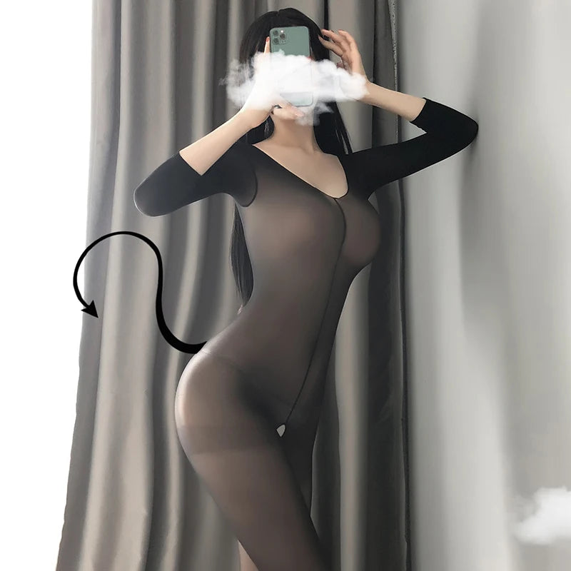 Porno Sexy Women's Underwear Lady lenceria Chemise Plus size Bodysuit Sleepwear exotic apparel lingerie Babydolls Sex adult Shop