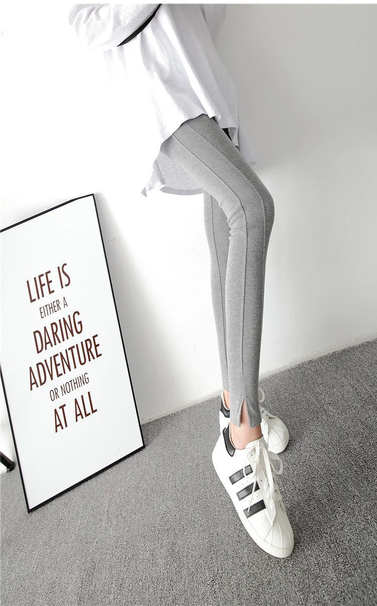 Winter Thicken Warm Cotton Plus Velvet Maternity Legging Thermal Fleece Pencil Pants for Pregnant Women Casual Pregnancy