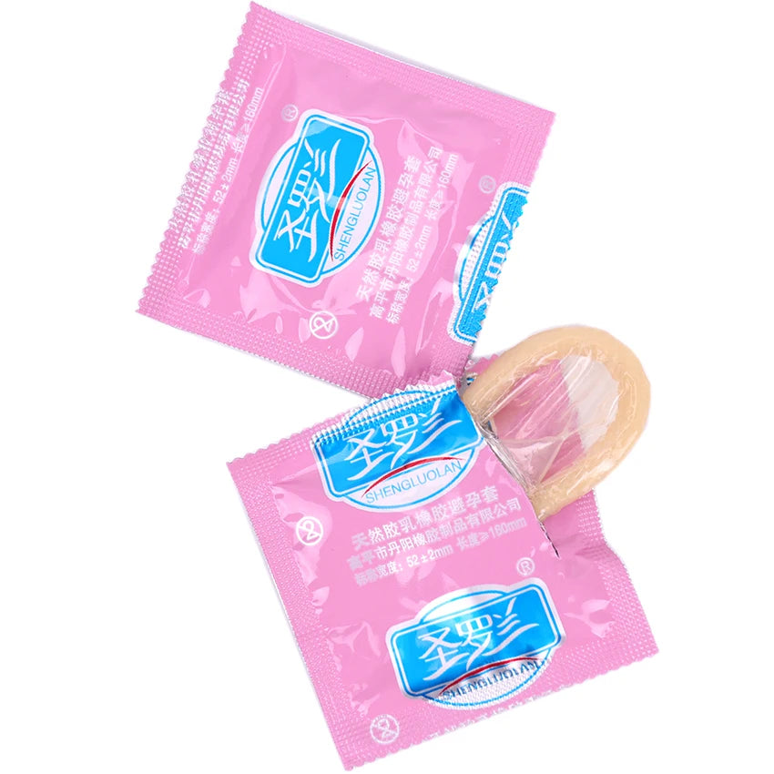 12PCS Erotic Condoms Ice and Hot Feeling Big Particles Spikes Condom G Point Stimulation Sexshop Contraception for Men Sex Toys - Seprincess