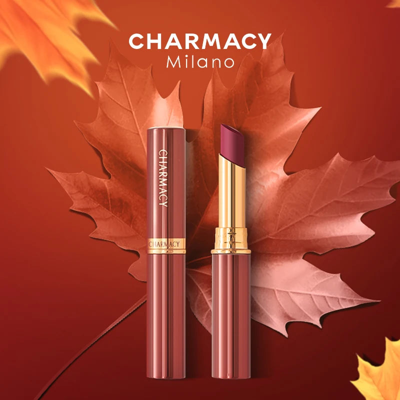 CHARMACY New Colors Waterproof Velvet Lipstick Easy To Wear Water-resistant Lip Stick Long-Lasting Matte Lip Makeup Cosmetic - Seprincess