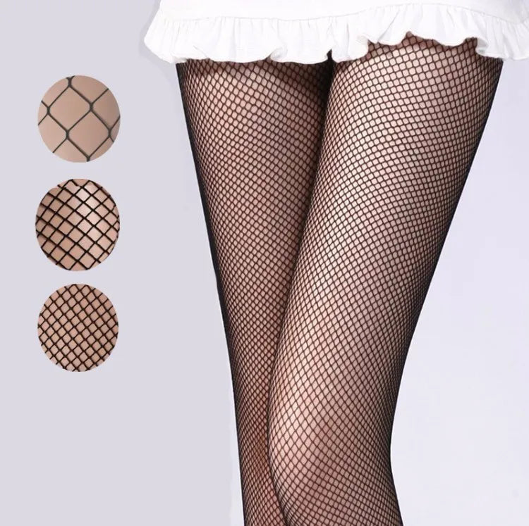 Women sexy pantyhose Multicolor fishnet stockings colored mesh fish nets tights seamless nylon dance collant panty plus size