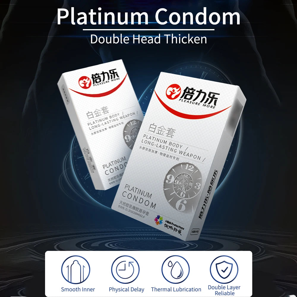 10Pcs Lasting Condoms Penis Glans Thicken Time Delay Passionate Sex Toys Cock Penis Sleeves for Men Delayed Ejaculation 18+ - Seprincess