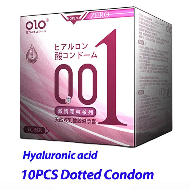 Super Ultra Thin Condoms For Men OLO Intimate Condone Good Sex Products Natural Rubber Latex Penis Sleeve long lasting  condom - Seprincess