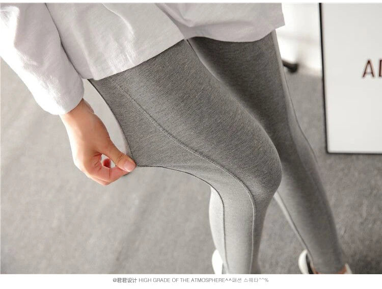 Winter Thicken Warm Cotton Plus Velvet Maternity Legging Thermal Fleece Pencil Pants for Pregnant Women Casual Pregnancy