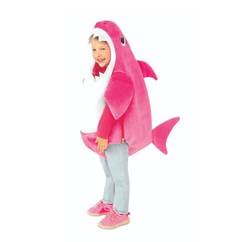 New Arrival Child Unisex Toddler Family Shark Cosplay Costume Halloween Carnival Party For Kids Costumes 3 Colors Avaiable - Seprincess