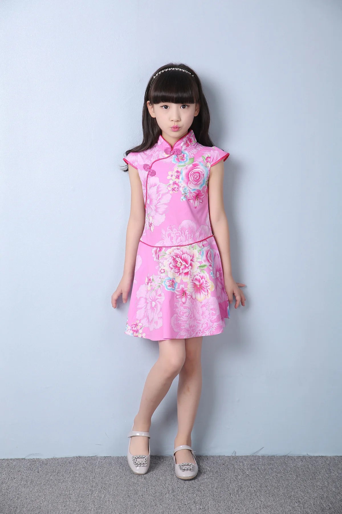 Summer Dresses Styles Chinese Cheongsams For Girls Traditional Chinese Dress For Children Tang Suit Baby Costumes Qipao - Seprincess