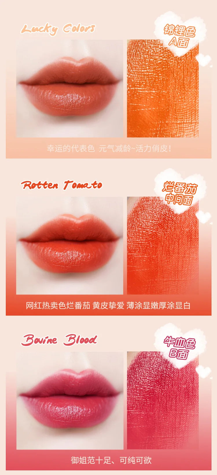 2021 Oriental Classical Beauty Lipstick Matte Pigmented Waterproof Lasting Lip Makeup Silky touch Charming Cosmetics - Seprincess