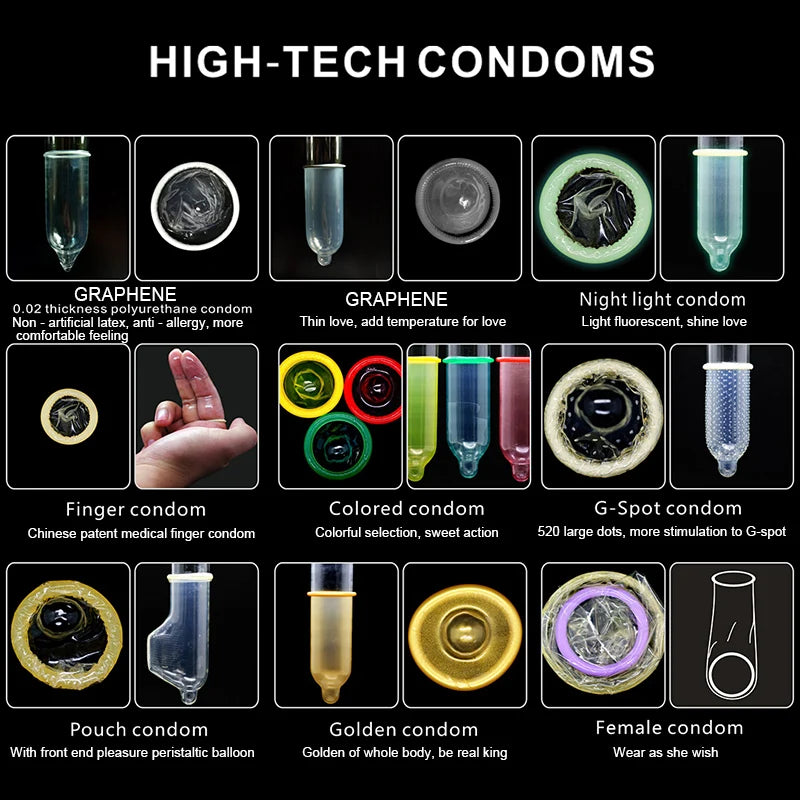 10pcs Fruit Flavor Condoms Sex Toy For Men Strawberry Blueberry Taste Penis Sleeves Ultra Thin Condom Adult reusable Sex Product - Seprincess