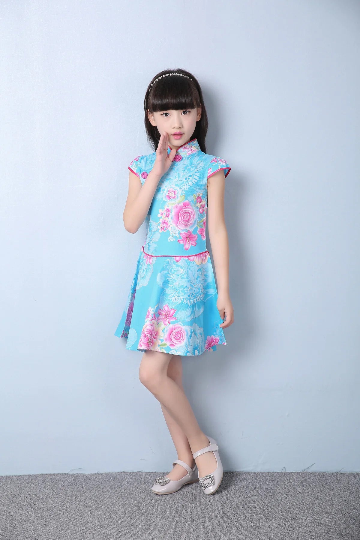 Summer Dresses Styles Chinese Cheongsams For Girls Traditional Chinese Dress For Children Tang Suit Baby Costumes Qipao - Seprincess