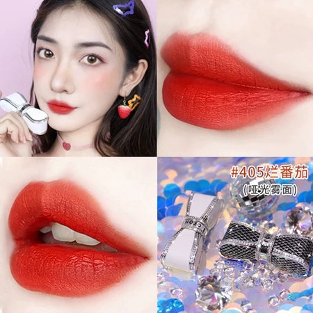 2021 Lipstick Relief Velvet Matte Lip Stick Set Waterproof Lasting Pigmented Batom Red Nude Lips Cosmetics