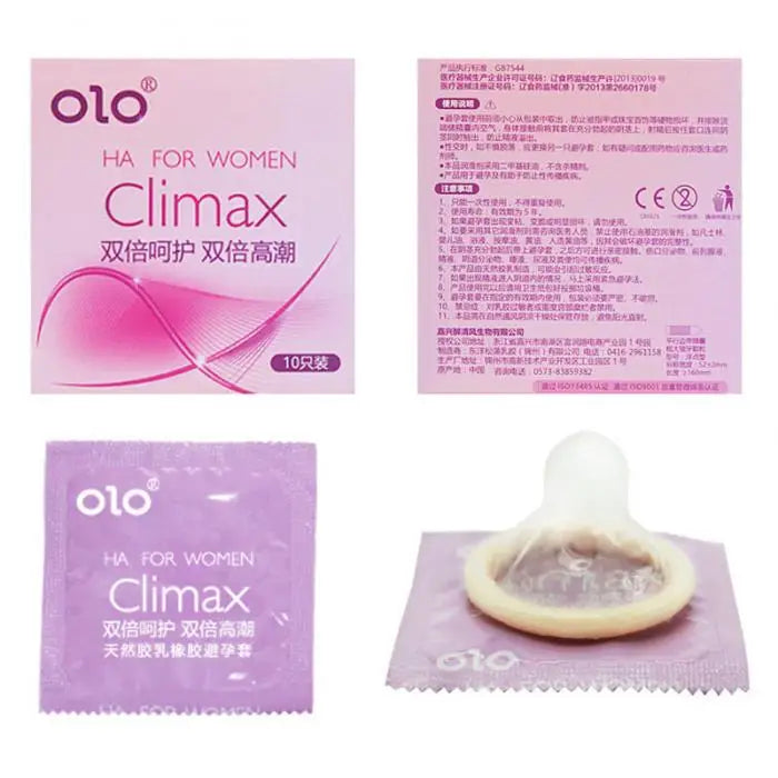 Hyaluronic Acid 0.01 Ultra Thin Condom For Long Sex ICE Fire Delay Condoms Safe Penis Sleeve Sex Toys Contraception For Adult 18 - Seprincess