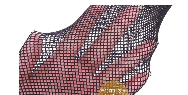 Women Fishnet Sexy Stockings Multicolor Plus Size Pantyhose Colored Mesh Red  Fishnets Tights Anti Hook Nylon Panty