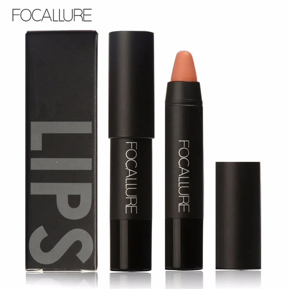 FOCALLURE Brand 19 Colors Matte Lipstick Waterproof Long lasting Cosmetic Easy to Wear Lip stick Matte Lip Batom - Seprincess