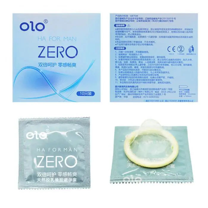 Hyaluronic Acid 0.01 Ultra Thin Condom For Long Sex ICE Fire Delay Condoms Safe Penis Sleeve Sex Toys Contraception For Adult 18 - Seprincess