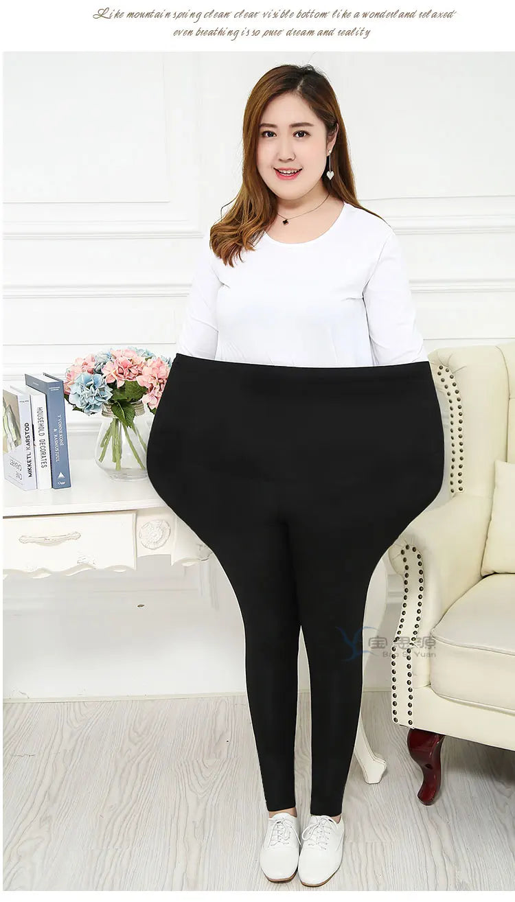 Extra Large Size 4XL/5XL Summer Modal Maternity Bottomed Pants High Elastic Soft Wear Throughout Pregnancy Maternity Clothing