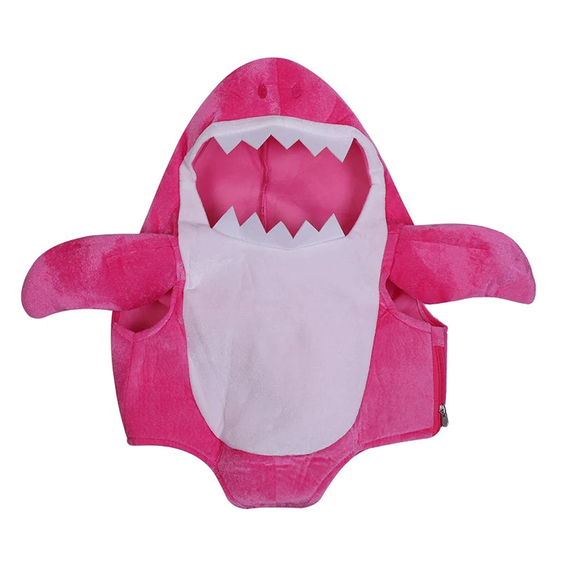 New Arrival Child Unisex Toddler Family Shark Cosplay Costume Halloween Carnival Party For Kids Costumes 3 Colors Avaiable - Seprincess