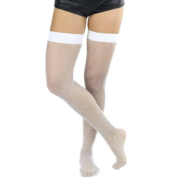 Ladies Small Fishnet Stockings Women's Over Knee Hosiery Medias Summer Woman Underwear 1Pair Sexy Stocking Droshipping