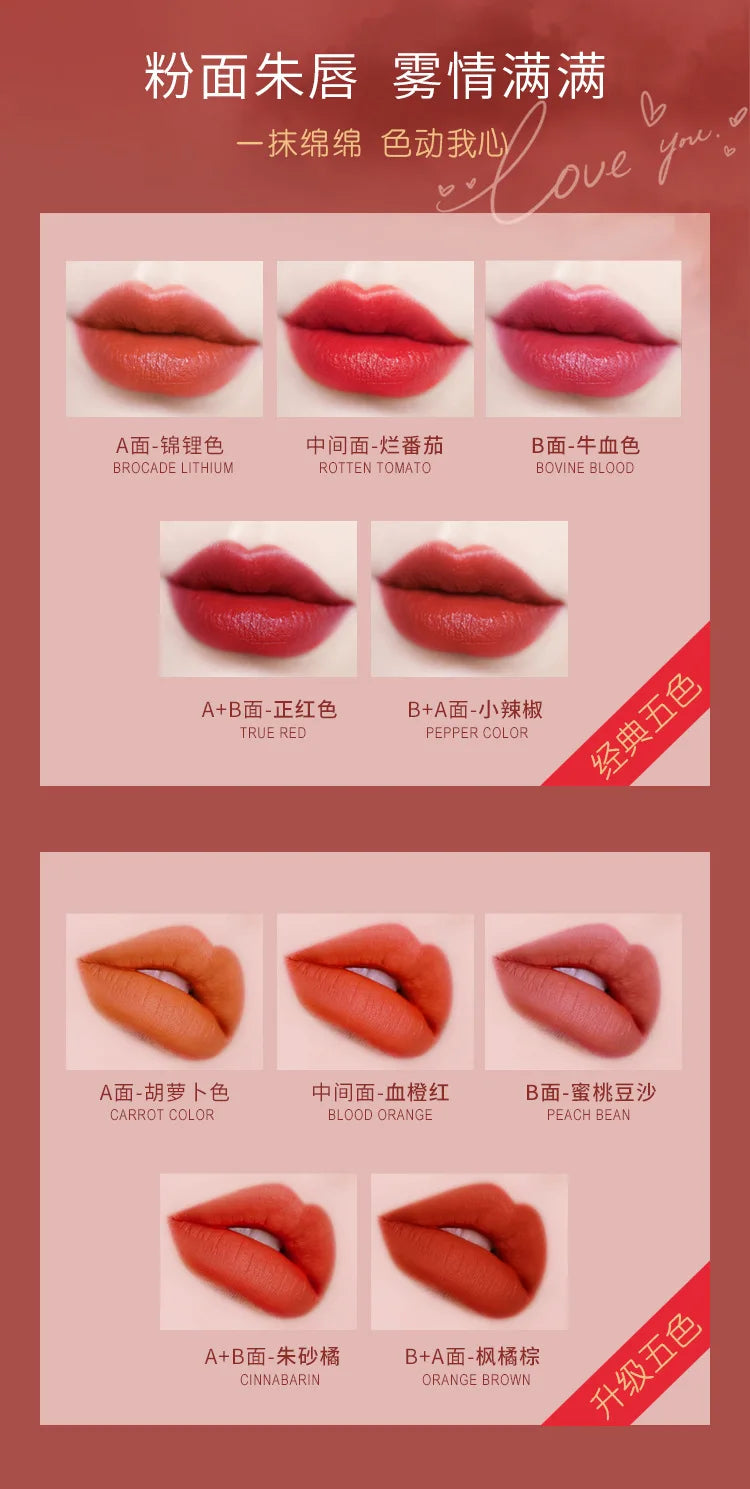 2021 Oriental Classical Beauty Lipstick Matte Pigmented Waterproof Lasting Lip Makeup Silky touch Charming Cosmetics - Seprincess