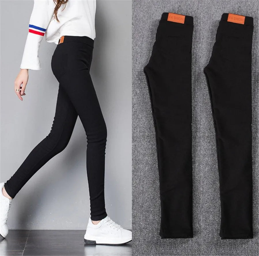 Women Stretchy Skinny Jeans for Short Petite Pull-On Casual Ease Comfort Tummy Control 3XS XXS  2XL 3XL Plus Black Stretch Pants