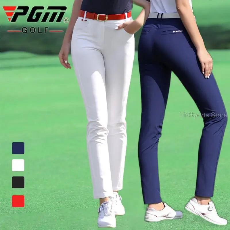 Golf Pants For Women Ladies Spring Golfer Clothing Slim Breathable High Elastic Pants Female Autumn Quick-Dry Golf Trouser XS-XL