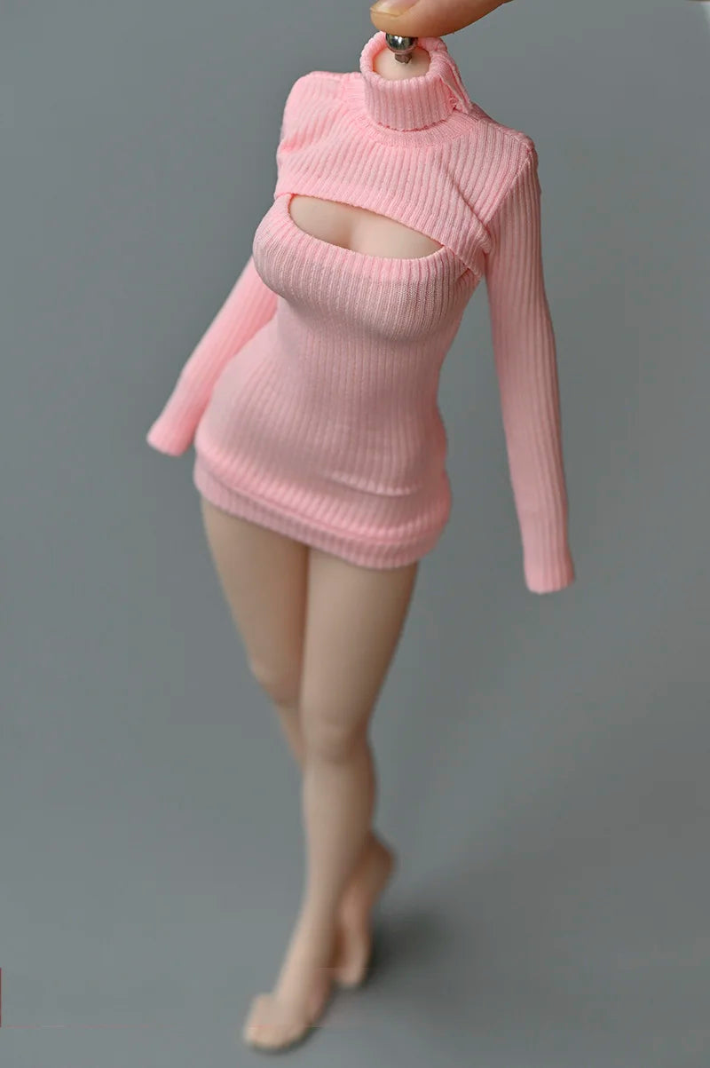 1/6 Scale Action Figure Accessories Clothing Sexy Sweater Shirt for 12 Inches TBLeague Movable Doll Female Body - Seprincess