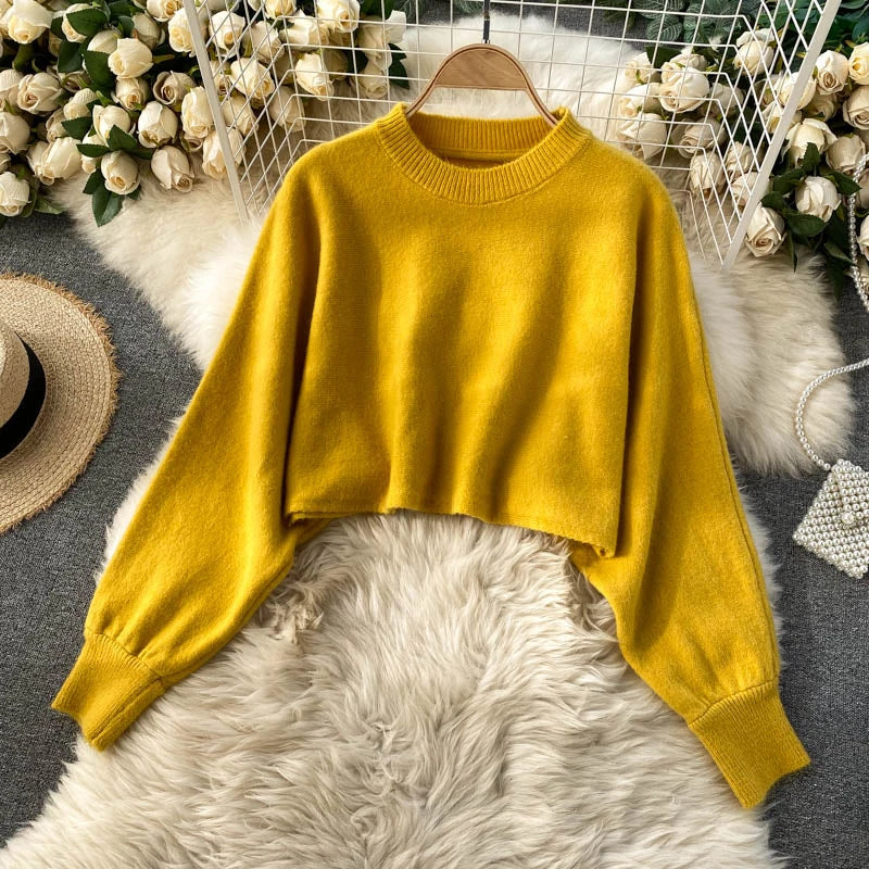 autumn Korean style clothes Two piece dress set Winter fall 2024 fashion women clothing new knitted knit long sleeves sweaters - Seprincess