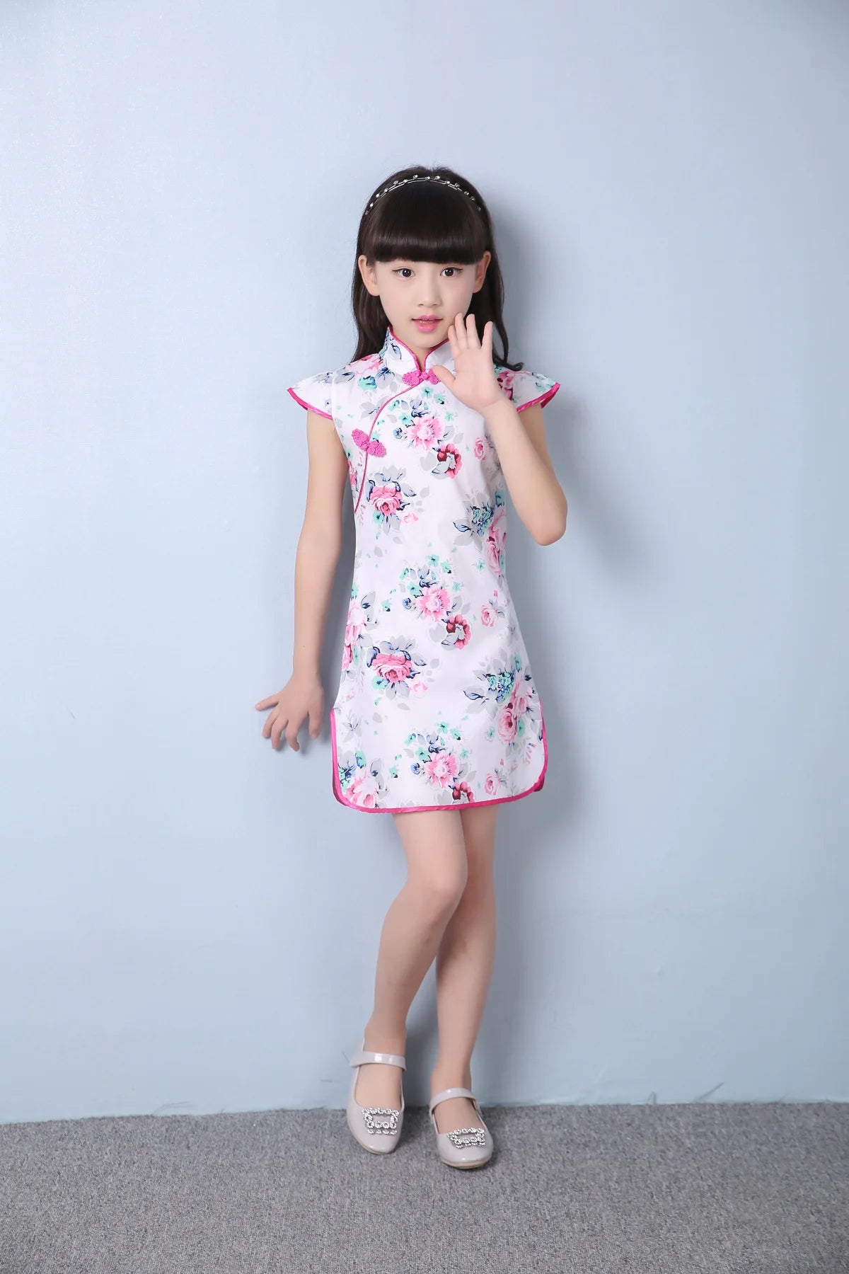 Summer Dresses Styles Chinese Cheongsams For Girls Traditional Chinese Dress For Children Tang Suit Baby Costumes Qipao - Seprincess