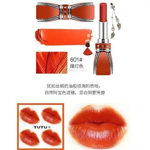 2021 Lipstick Relief Velvet Matte Lip Stick Set Waterproof Lasting Pigmented Batom Red Nude Lips Cosmetics