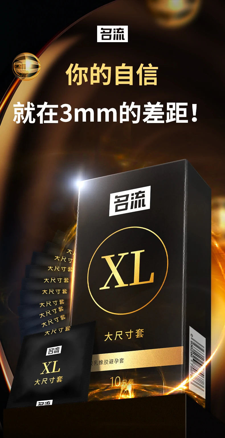 55mm Large Size Condom For Big Penis Plus Size unusual condoms Mutual Climax XL Big Condones penis sleeve female Contraceptives - Seprincess