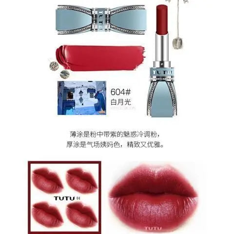 2021 Lipstick Relief Velvet Matte Lip Stick Set Waterproof Lasting Pigmented Batom Red Nude Lips Cosmetics