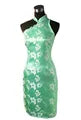 New Satin Women's Sleeveless Sexy  Qipao Dress Chinese Style Mandarin Collar Formal Short  Flower Cheongsam  M L XL XXL JY055 - Seprincess