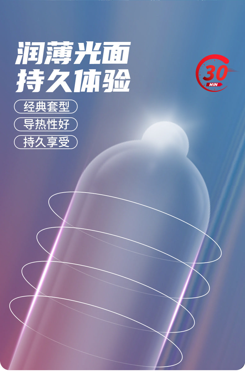 sex delay Condoms For Adults Men delay ejaculation Pleasure sex toys Ultra thin Latex penis sleeve With Dotted Condom sex shop - Seprincess