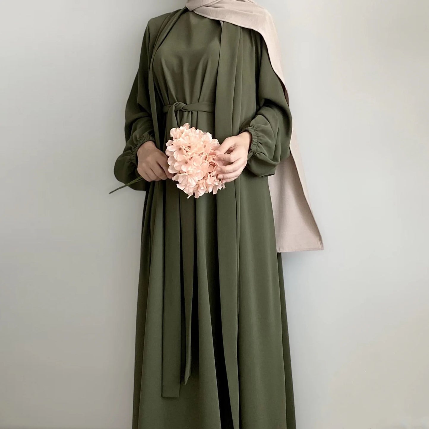 2024 New Muslim Sets for Women Ramadan Prayer Dress Modest Dresses Eid Dubai Abaya Female Islam Clothing Elegant Party Clothes - Seprincess