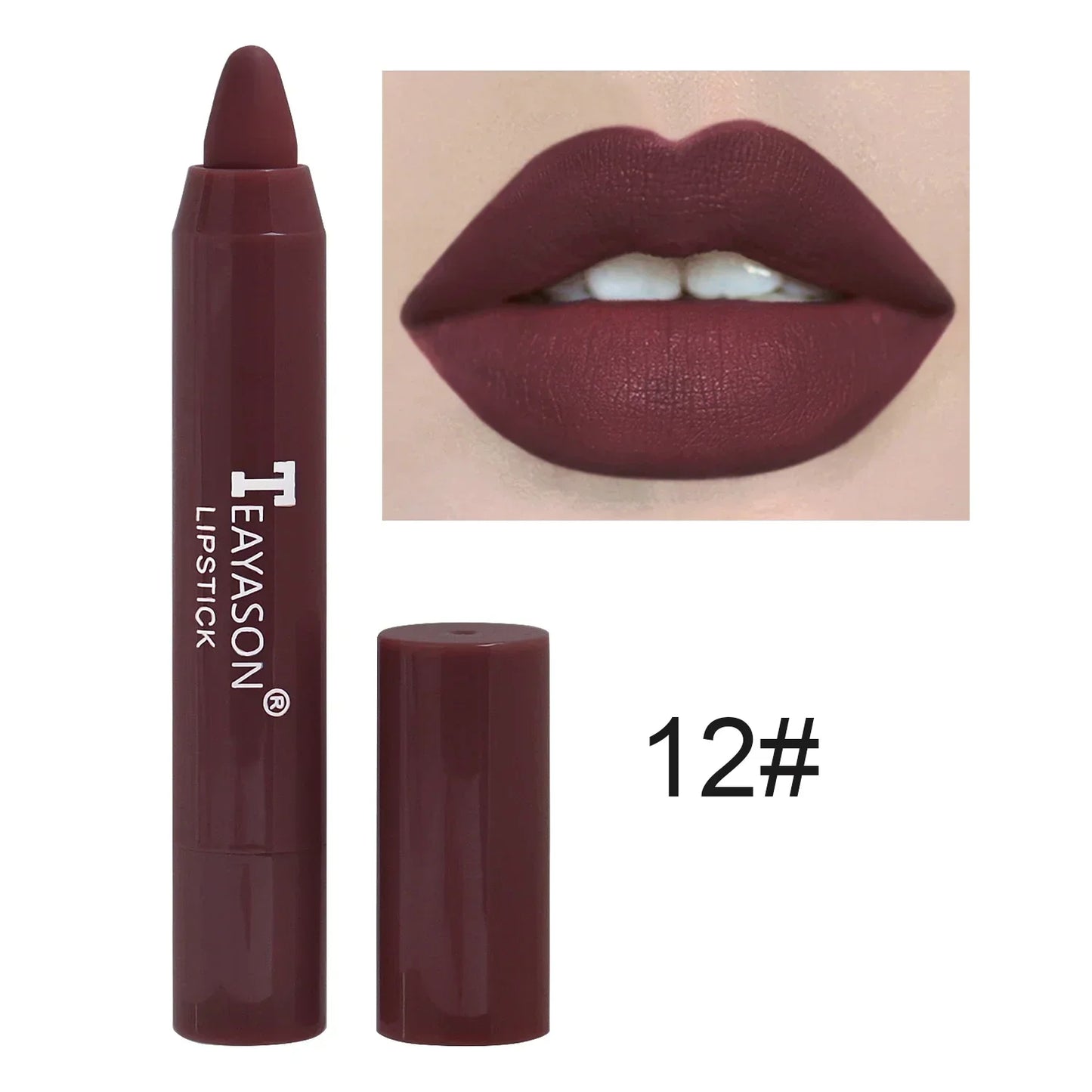 Waterproof Lipliner Pencil Matte Velvet Lip Liner Pen Outline Lip Shape Lipstick Pen Long Lasting Non-stick Cup Makeup Cosmetics - Seprincess