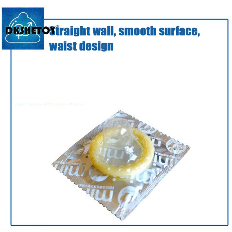 46mm Small condoms for men delay ejaculation Tight Cock Sleeve Mini Size Condom long sex Lubricated Condones Sex Shop - Seprincess