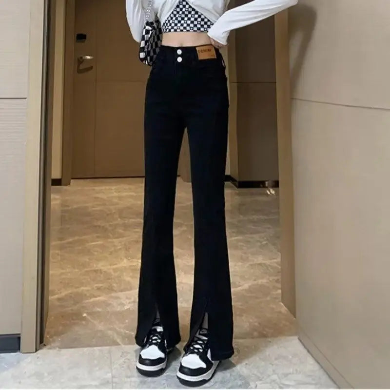 Women's Summer New Denim Pants Matching Set Korean Elegant Sunscreen Shirt+Strap+Casual Jeans Three Piece Female Trousers Suit - Seprincess