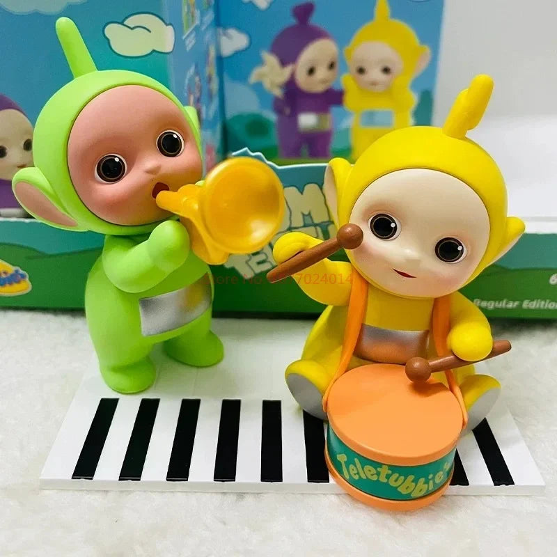 New Teletubbies Companion Series Resin Kit Toy Ornaments Movable Desktop Model Toy Ornament Collect Decor Festival Birthday Gift